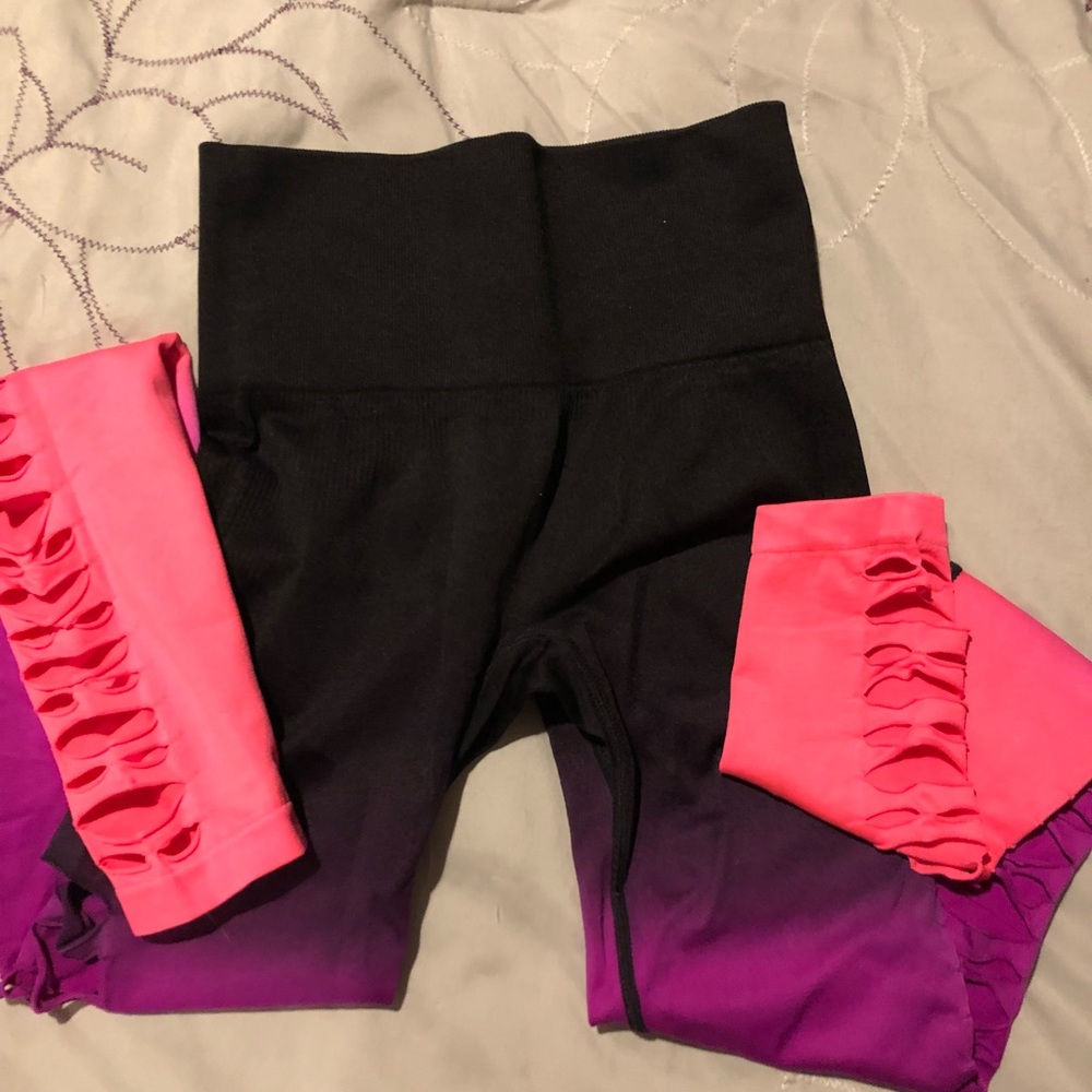 Pink leggings